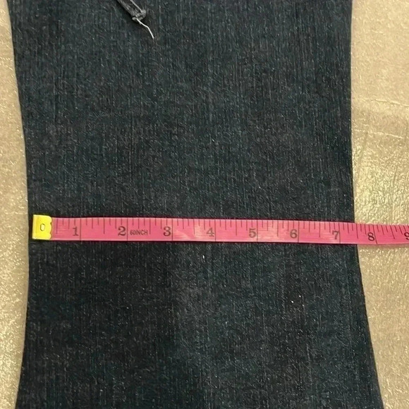 [W30Inseam26] Frame Le Bell Dark Washed High Rise Cropped  Jeans - Picture 13 of 14